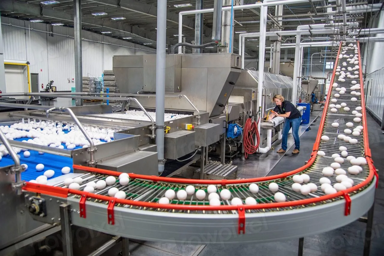 Production line at a partner manufacturer